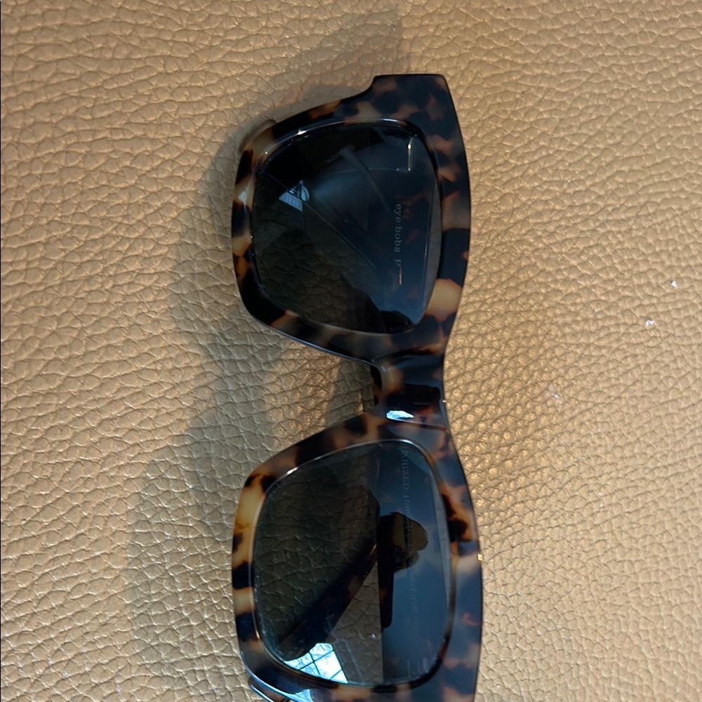 Brown Oversized square Sunglasses